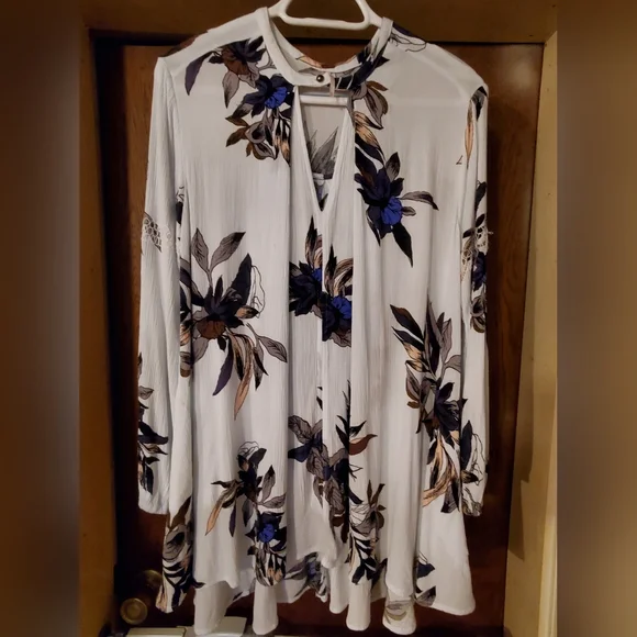 Free People Electric Orchid Swing Tunic - Picture 1 of 4